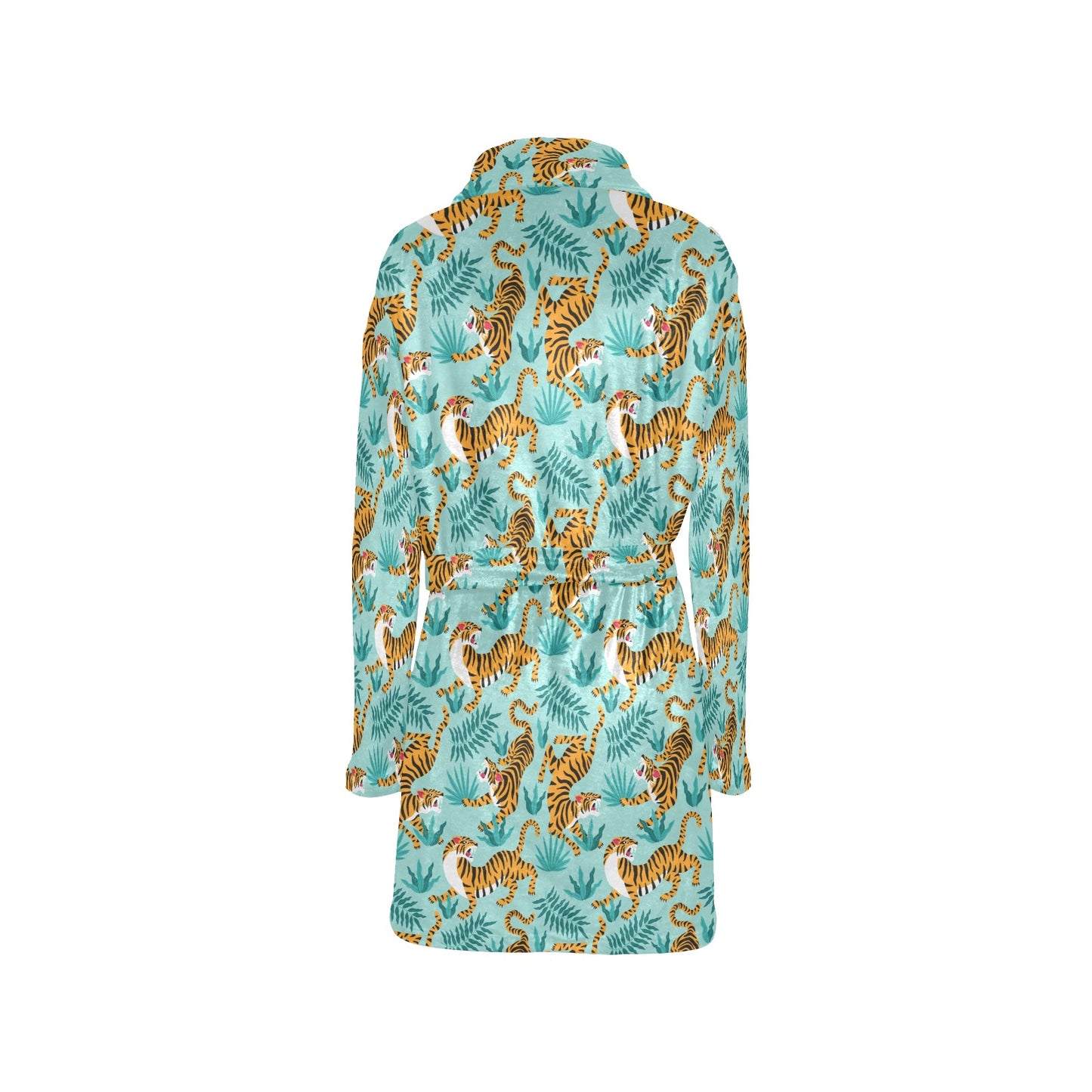 Tiger Print Design LKS304 Women's Fleece Robe