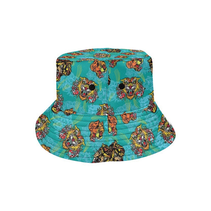 Tattoo Tiger Head Print Design LKS304 Unisex Bucket Hat