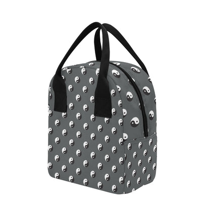 Yin Yang Print Design LKS303 Insulated Lunch Bag