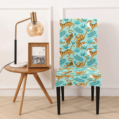 Tiger Print Design LKS304 Dining Chair Slipcover