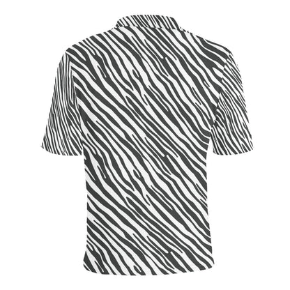 Zebra Classic Print Design LKS302 Men Polo Shirt