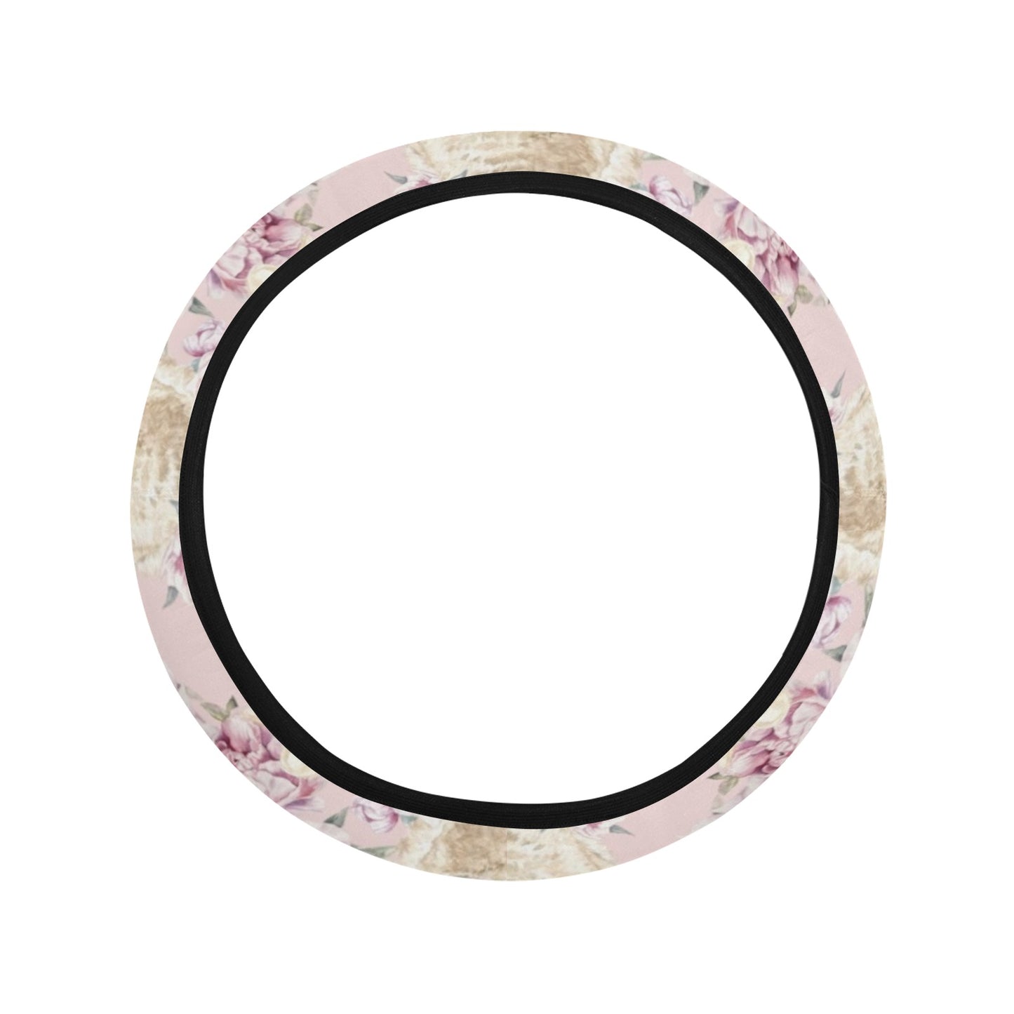 Rabbit Print Design LKS403 Steering Wheel Cover with Elastic Edge