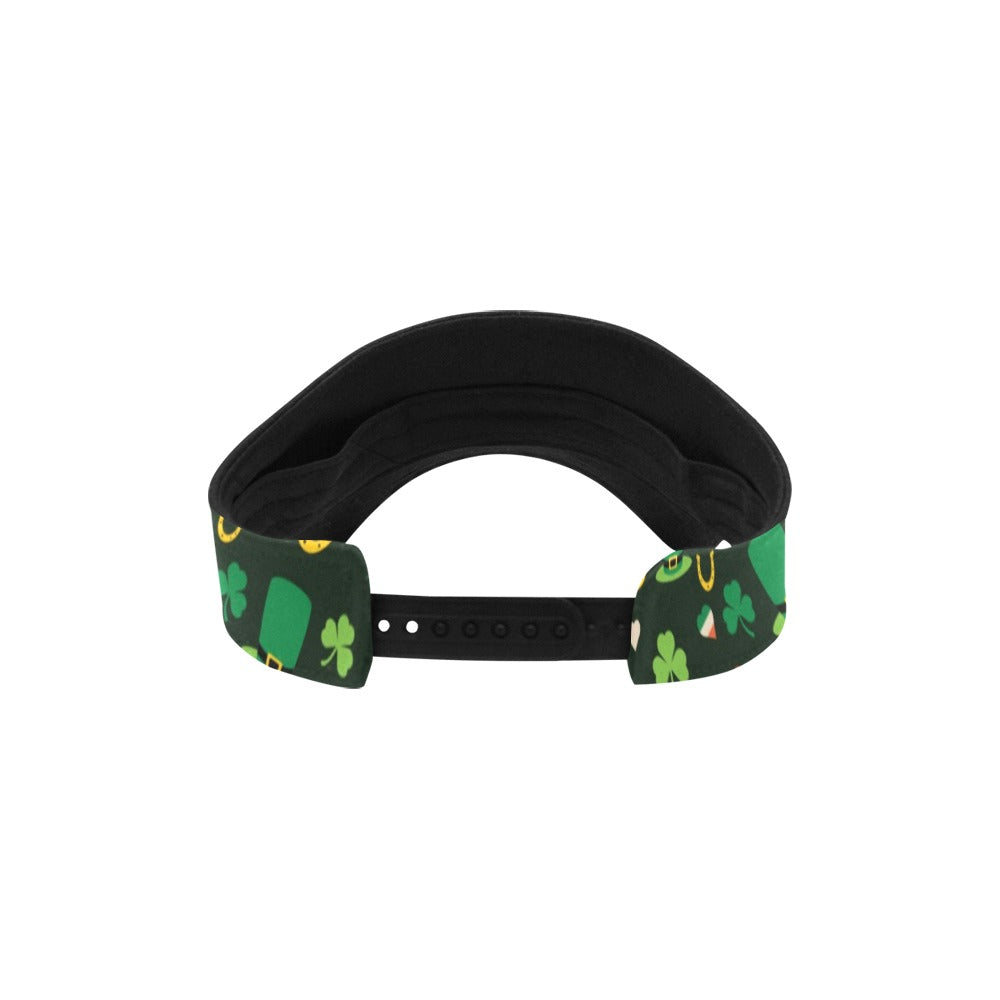 Shamrock Print Design LKS308 Unisex Sun Visor
