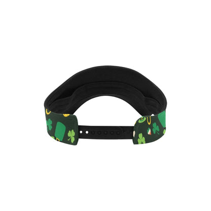 Shamrock Print Design LKS308 Unisex Sun Visor