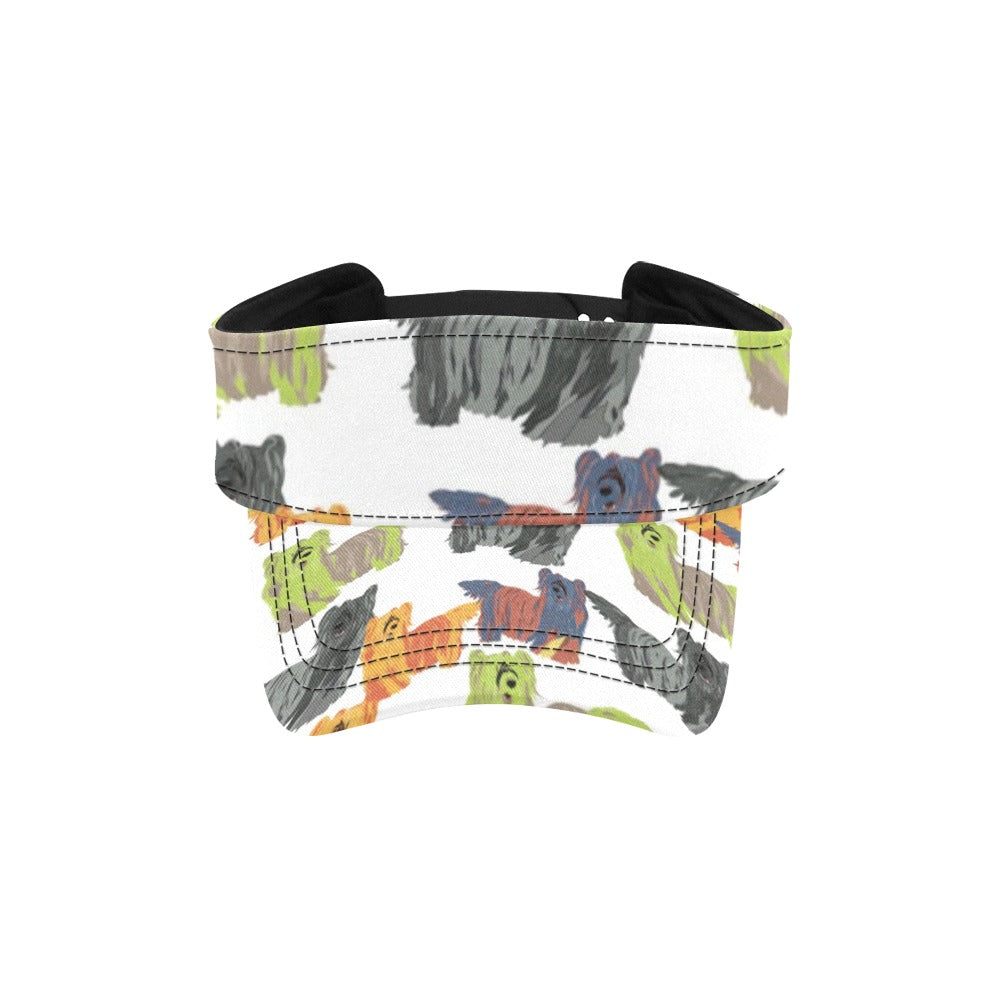 Skye Terriers Print Design LKS301 Unisex Sun Visor