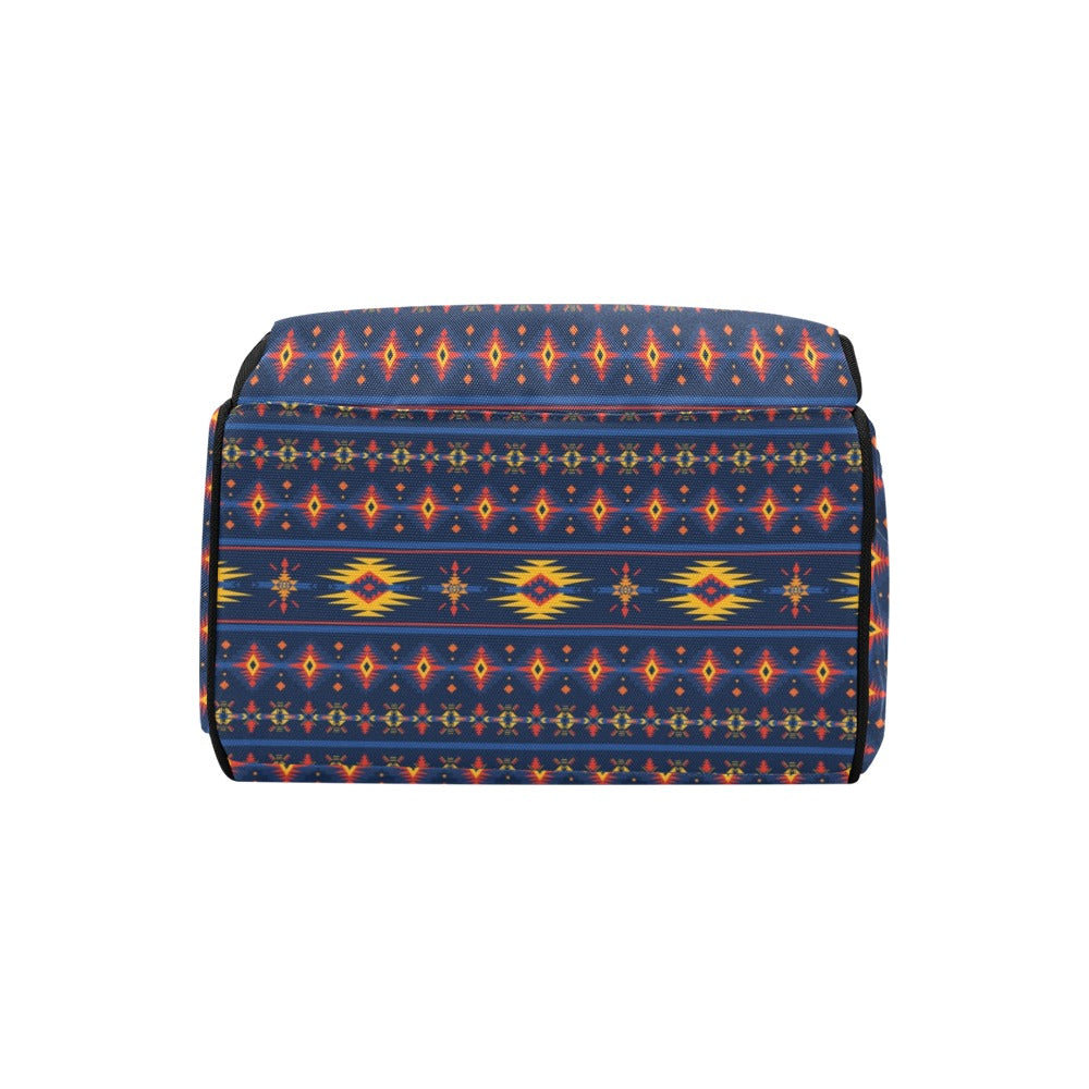 Southwest Pattern Print Design LKS306 Diaper Bag Backpack