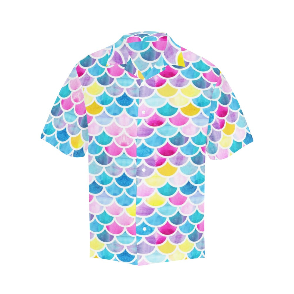 Scales Print Design LKS402 Men's Men's Hawaiian Shirt