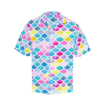 Scales Print Design LKS402 Men's Men's Hawaiian Shirt