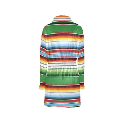 Serape Print Design LKS302 Women's Fleece Robe