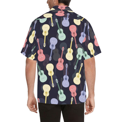 Acoustic Guitar Print Design LKS401 Men's Men's Hawaiian Shirt