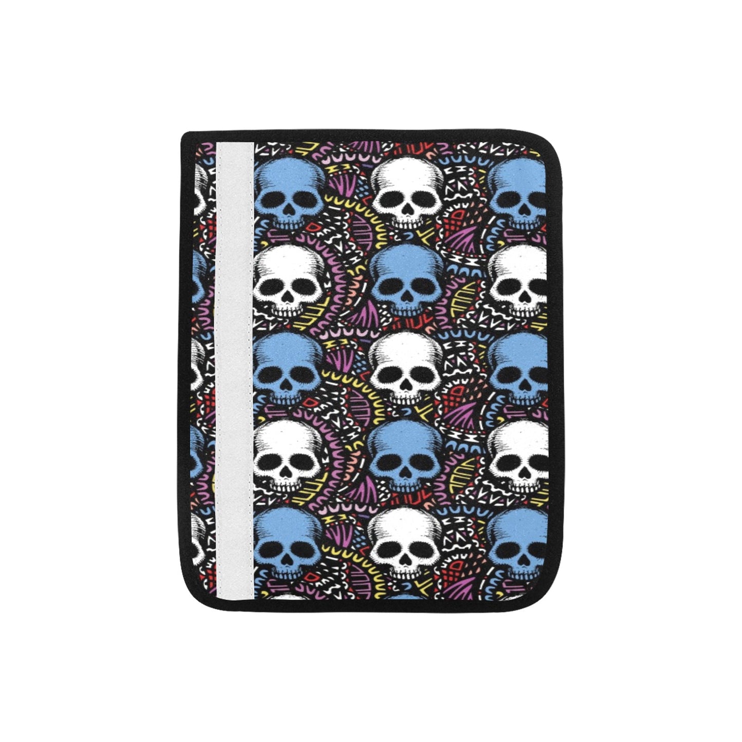 Skull Print Design LKS305 Car Seat Belt Cover