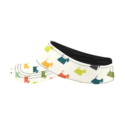 Scottish Terriers Print Design LKS305 Unisex Sun Visor