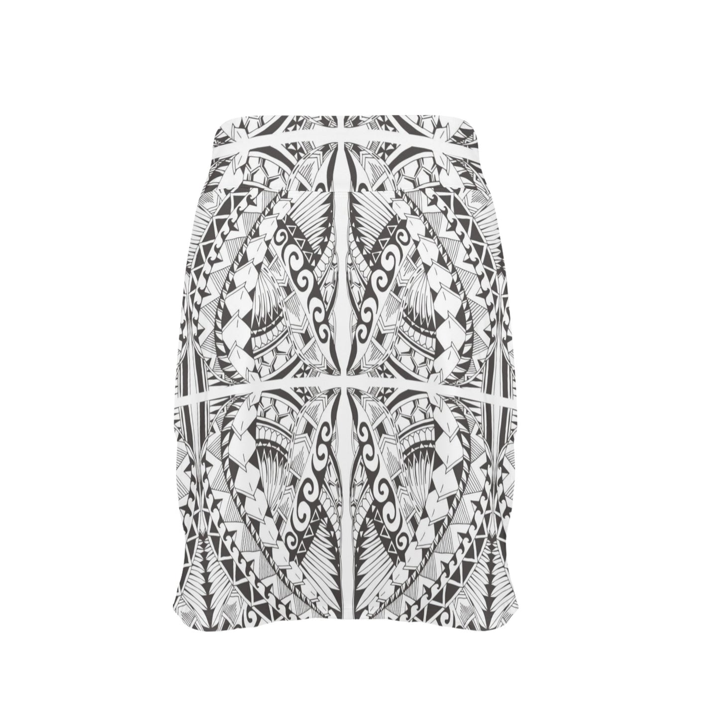 Samoan Style Print Design LKS301 17" Golf & Pickleball Skort with Pockets