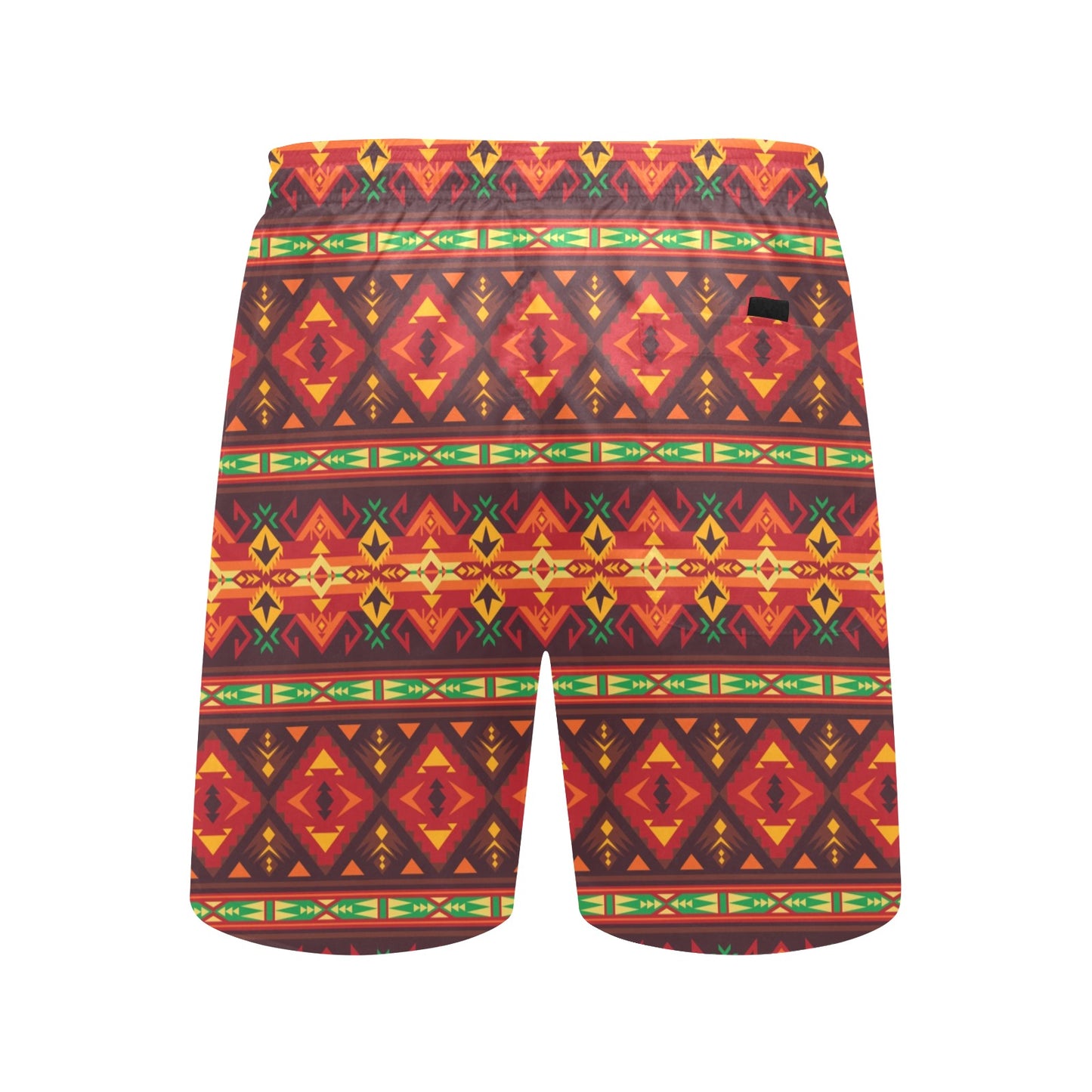 Southwest Pattern Print Design LKS309 Men's Swim Trunks Beach Shorts