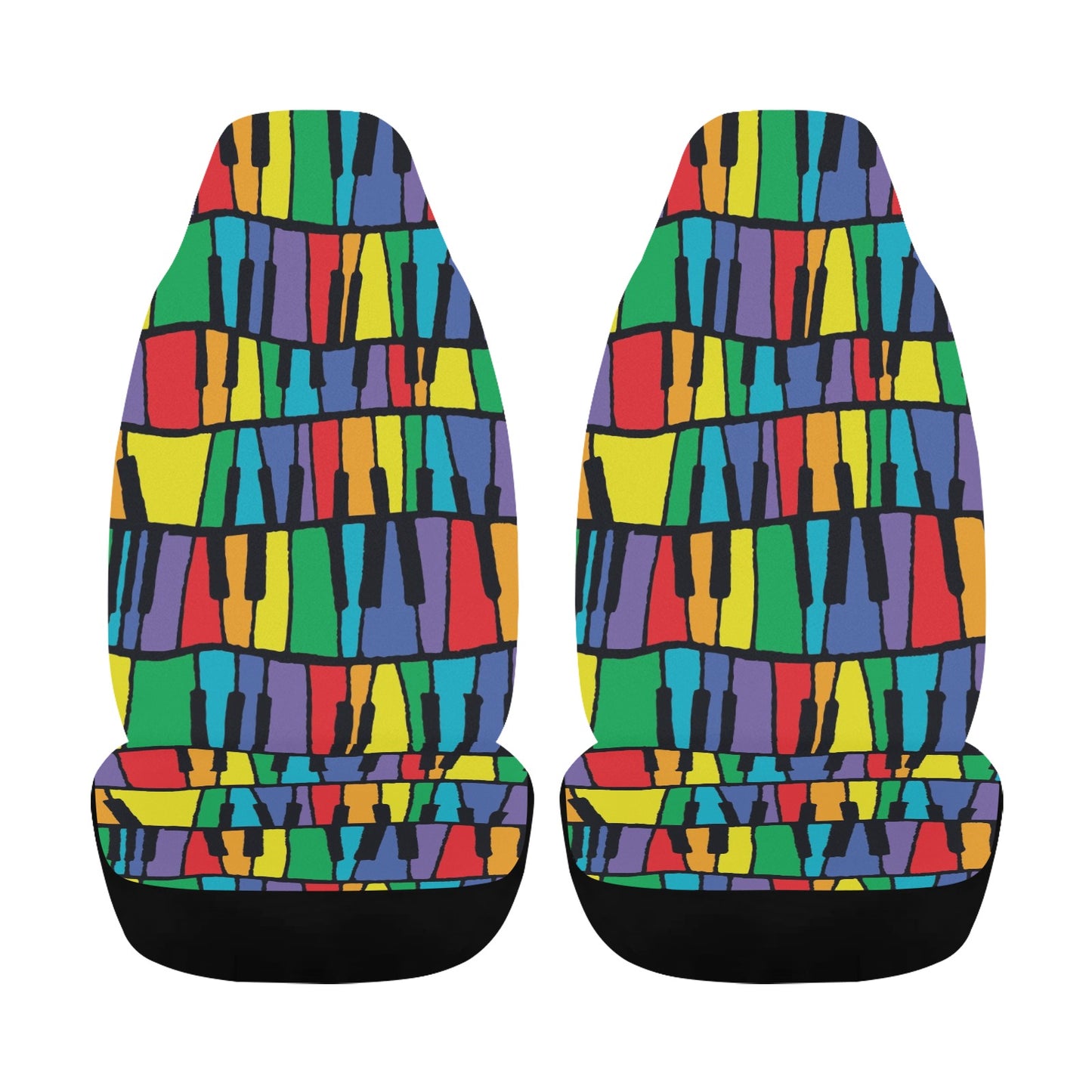Piano Print Design LKS402 Car Seat Covers