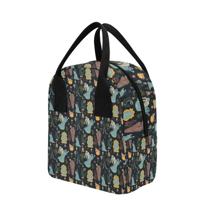 Creepy Print Design LKS303 Insulated Lunch Bag