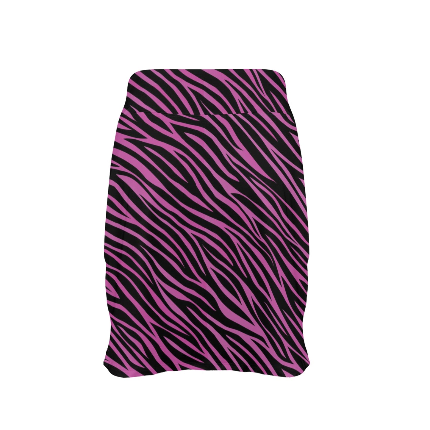 Zebra Pink Print Design LKS304 17" Golf & Pickleball Skort with Pockets