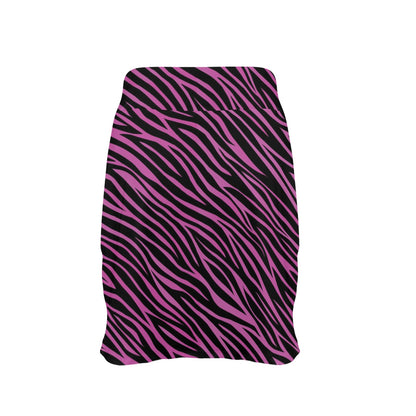 Zebra Pink Print Design LKS304 17" Golf & Pickleball Skort with Pockets