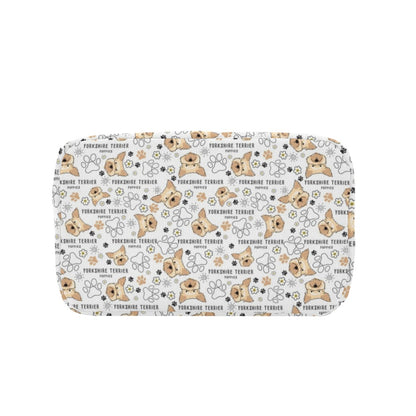 Yorkshire Terriers Print Design LKS308 Insulated Lunch Bag