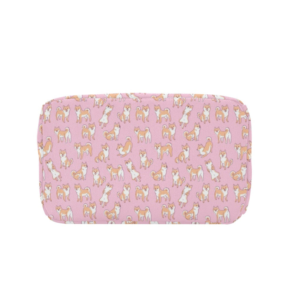 Shiba Inu Print Design LKS303 Insulated Lunch Bag