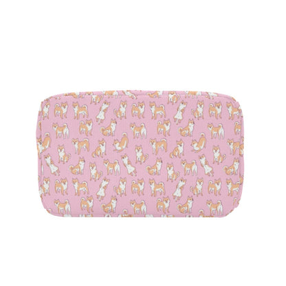 Shiba Inu Print Design LKS303 Insulated Lunch Bag