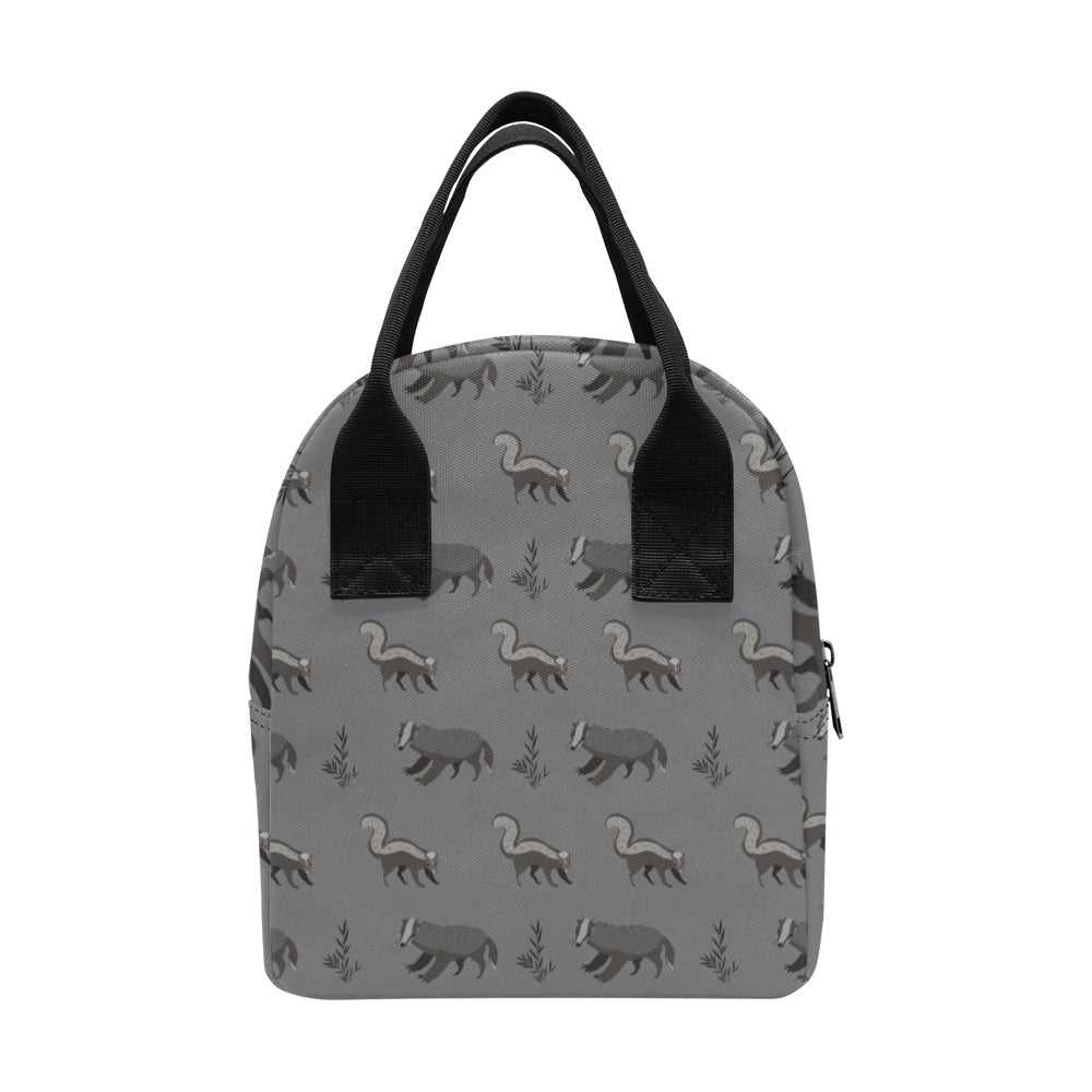 Skunk Print Design LKS301 Insulated Lunch Bag