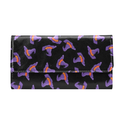 Witch Hat Print Design LKS304 Women's Trifold Wallet
