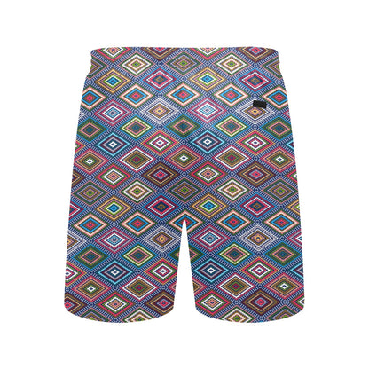 Southwestern Design Men's Swim Trunks Beach Shorts