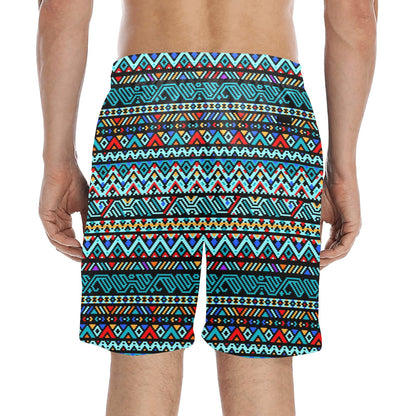 Southwestern Style Men's Swim Trunks Beach Shorts