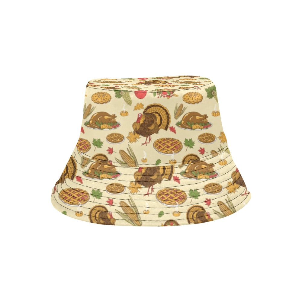 Thanksgiving Print Design LKS302 Unisex Bucket Hat