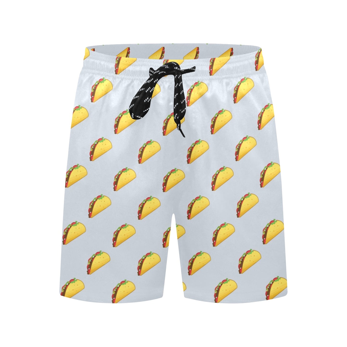 Taco Print Design LKS304 Men's Swim Trunks Beach Shorts