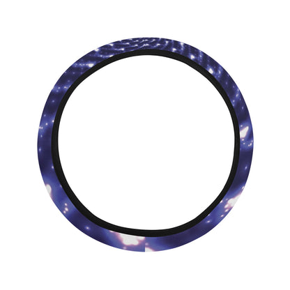Vortex Print Design LKS305 Steering Wheel Cover with Elastic Edge