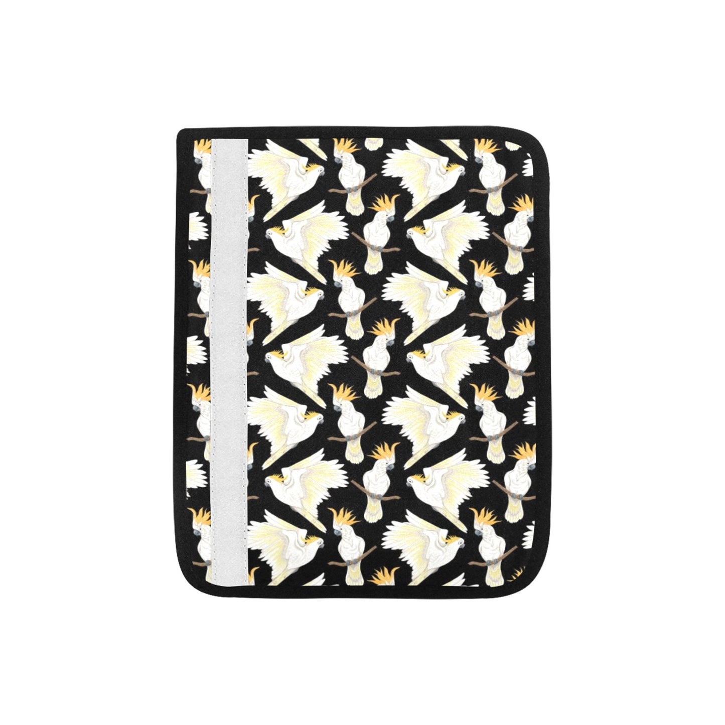 Cockatoo Print Design LKS402 Car Seat Belt Cover
