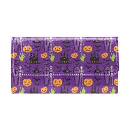 Halloween Print Design LKS403 Women's Trifold Wallet