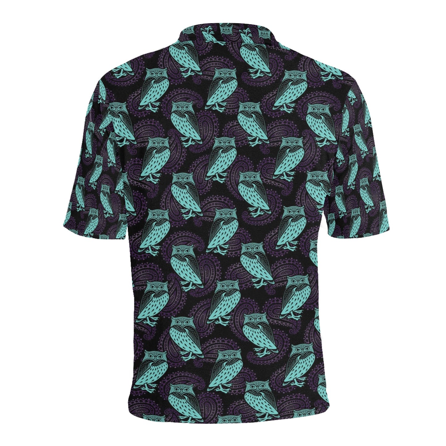 Tribal Pattern Print Design LKS3010 Men Polo Shirt