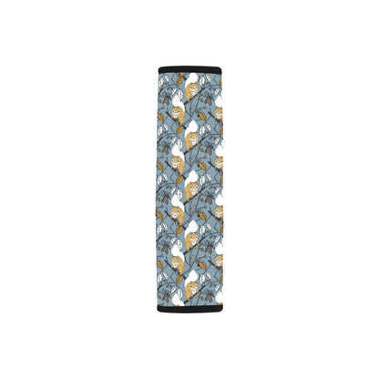 Squirrel Print Design LKS305 Car Seat Belt Cover