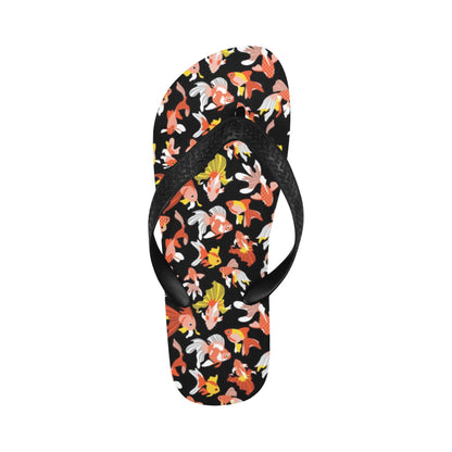 Goldfish Print Design LKS401 Flip Flops