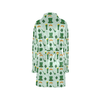 St Patricks Day Print Design LKS304 Women's Fleece Robe