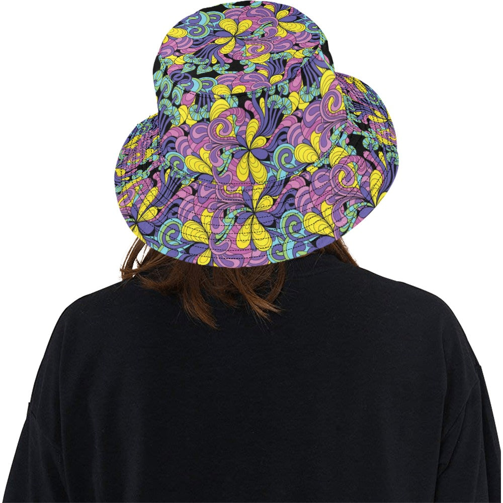 Trippy Print Design LKS305 Unisex Bucket Hat