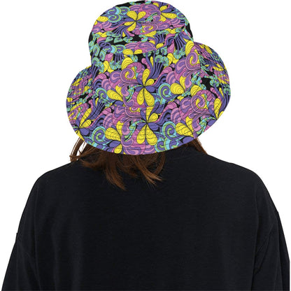 Trippy Print Design LKS305 Unisex Bucket Hat