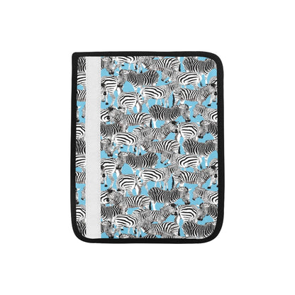 Zebra Print Design LKS305 Car Seat Belt Cover