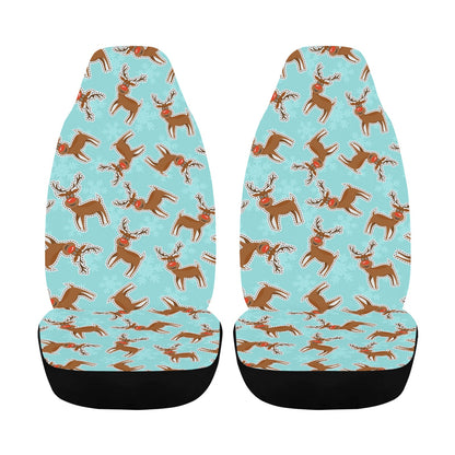 Reindeer Print Design LKS403 Car Seat Covers