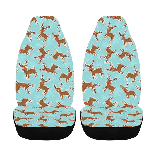 Reindeer Print Design LKS403 Car Seat Covers