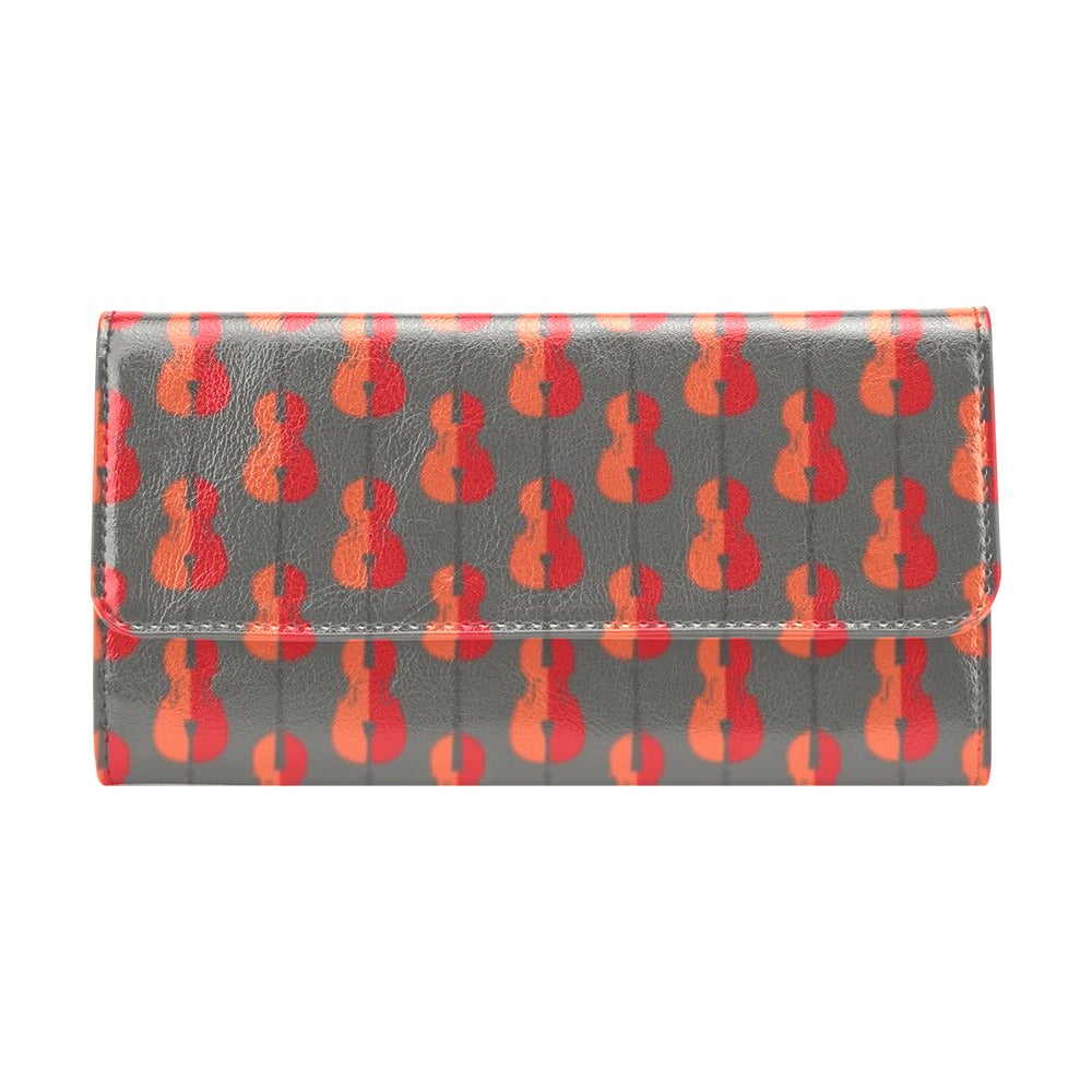 Cello Print Design LKS401 Women's Trifold Wallet
