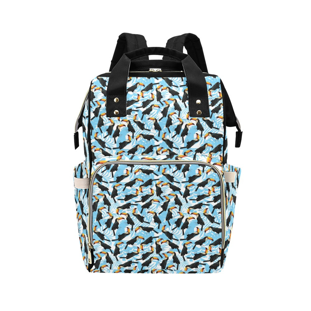 Toucan Print Design LKS303 Diaper Bag Backpack