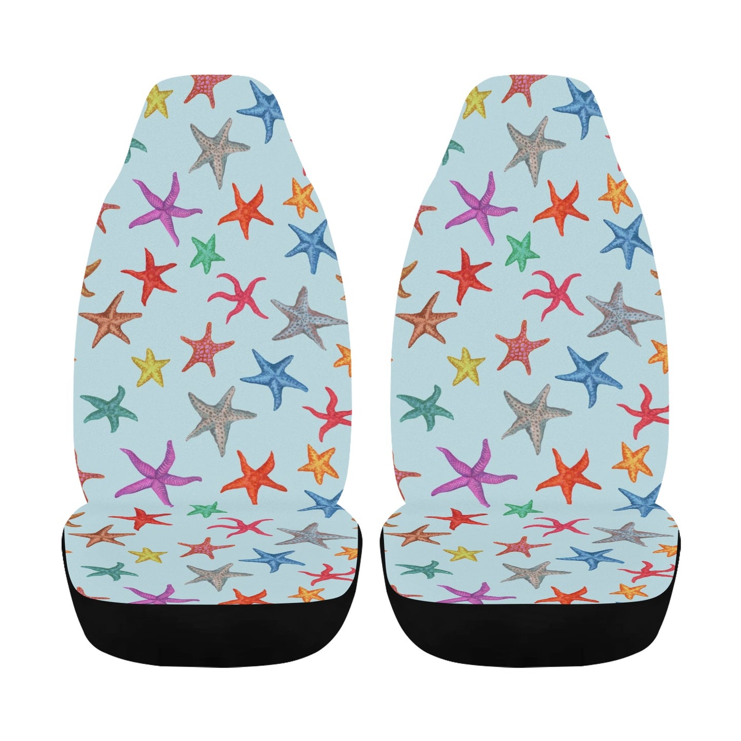 Starfish Print Design LKS402 Car Seat Covers