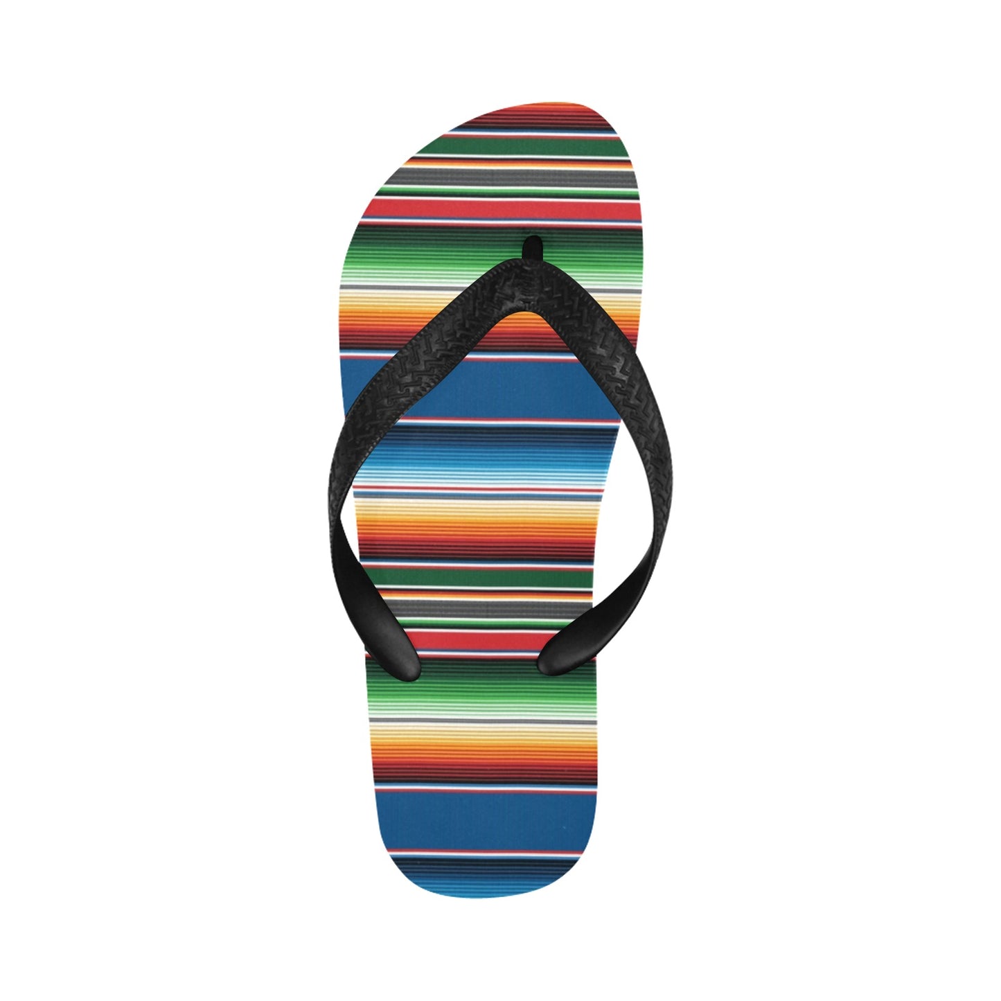 Serape Print Design LKS303 Flip Flops