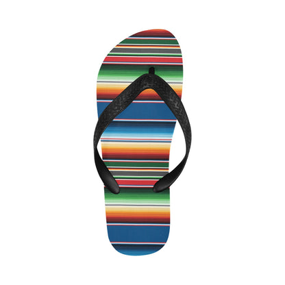 Serape Print Design LKS303 Flip Flops