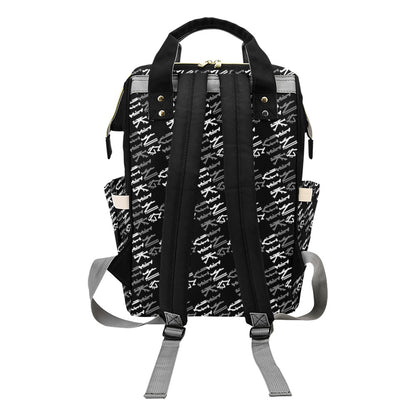 Vikings Print Design LKS306 Diaper Bag Backpack