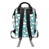 Goose Print Design LKS403 Diaper Bag Backpack